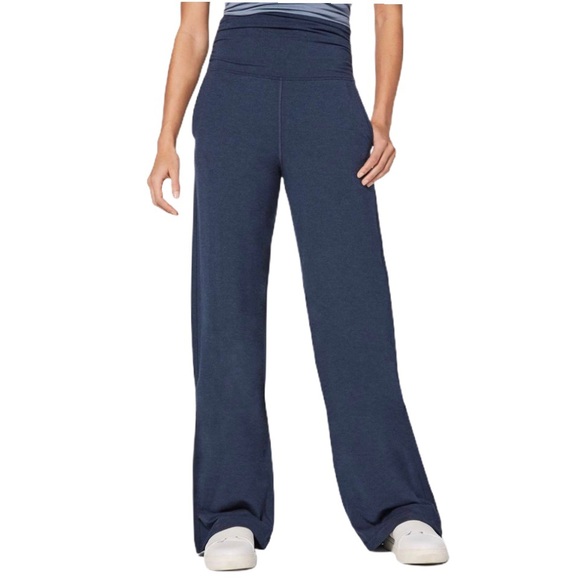Lululemon Take It Easy Pant Heathered Naval Blue